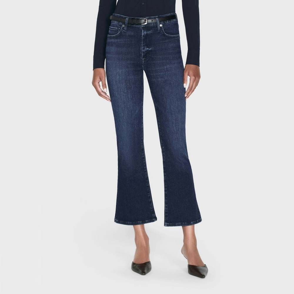 Frame Le Crop Mini Bootcut Jeans, size 25